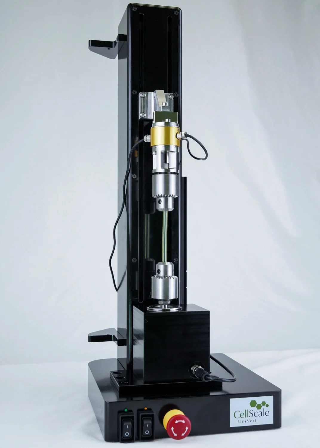 A UniVert S setup with the Torsion Axis and fixture