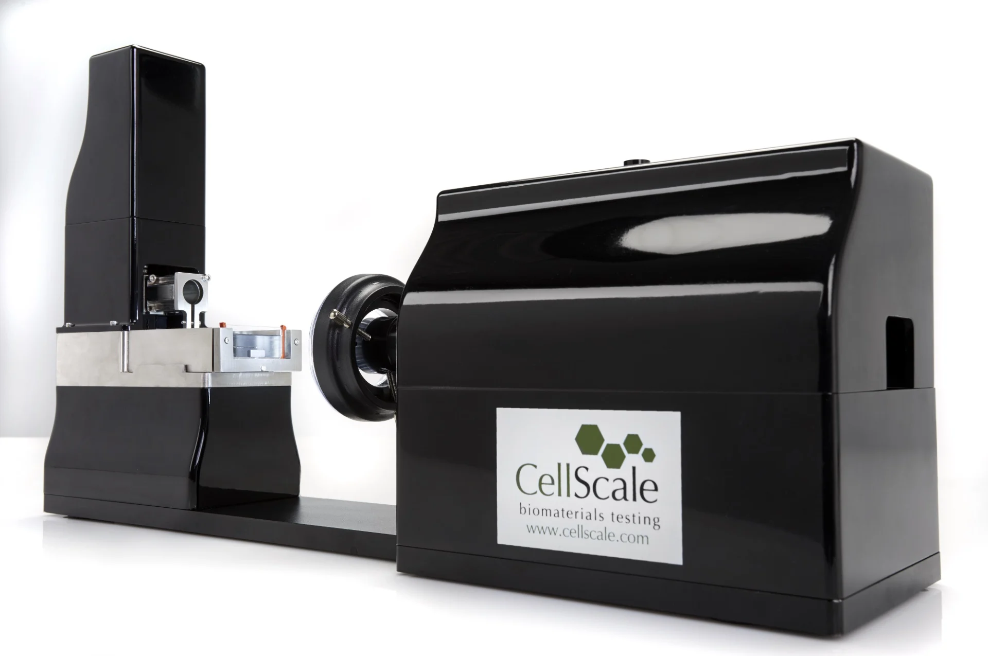 Side view of the MicroSquisher