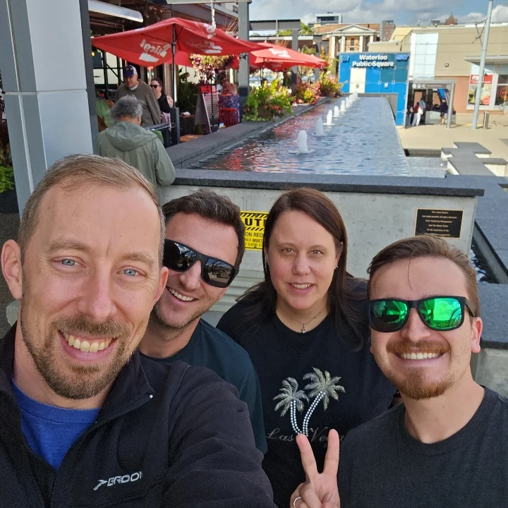 Members of the CellScale team in Waterloo