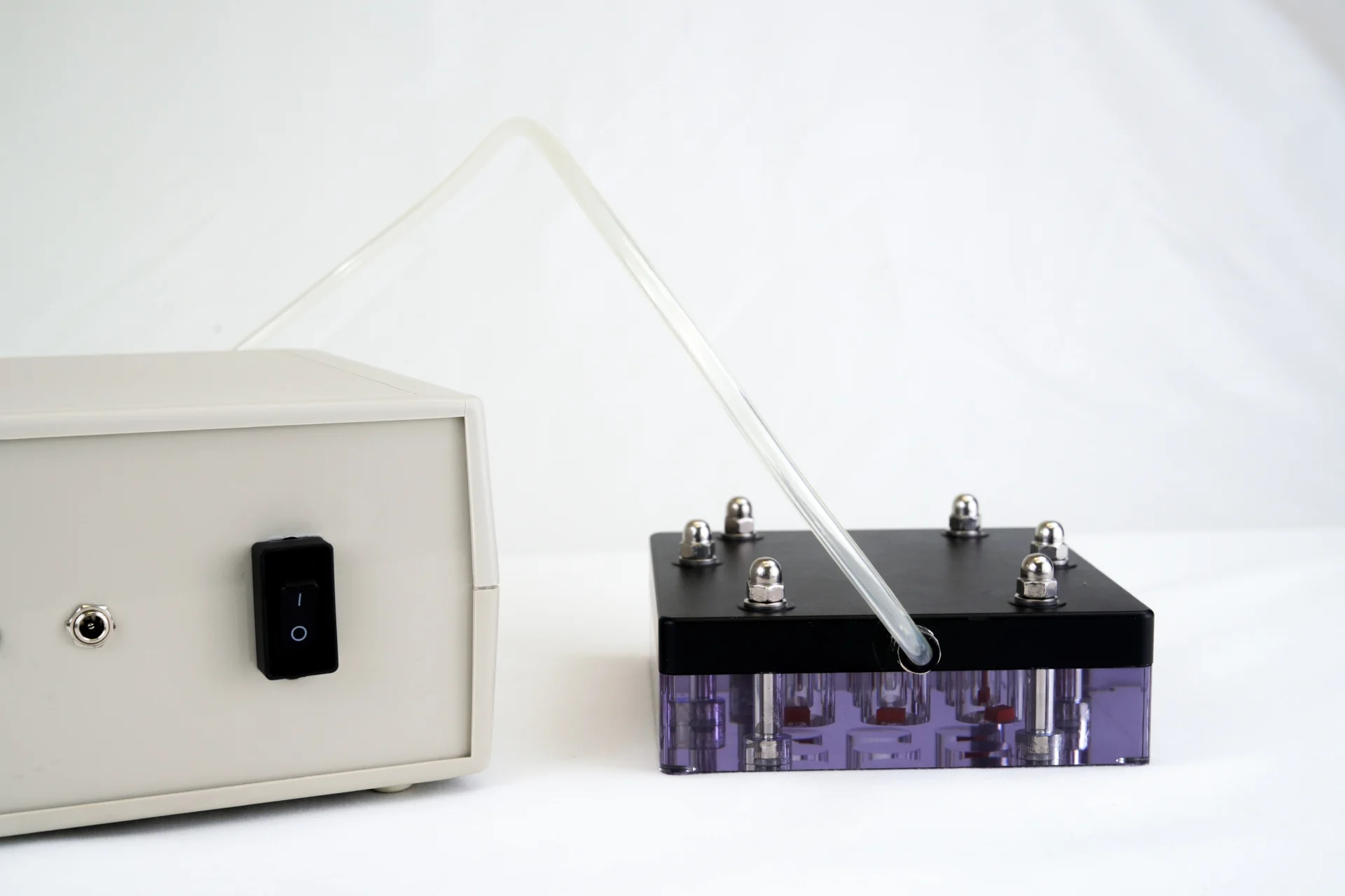 The setup of the MCTR with control box