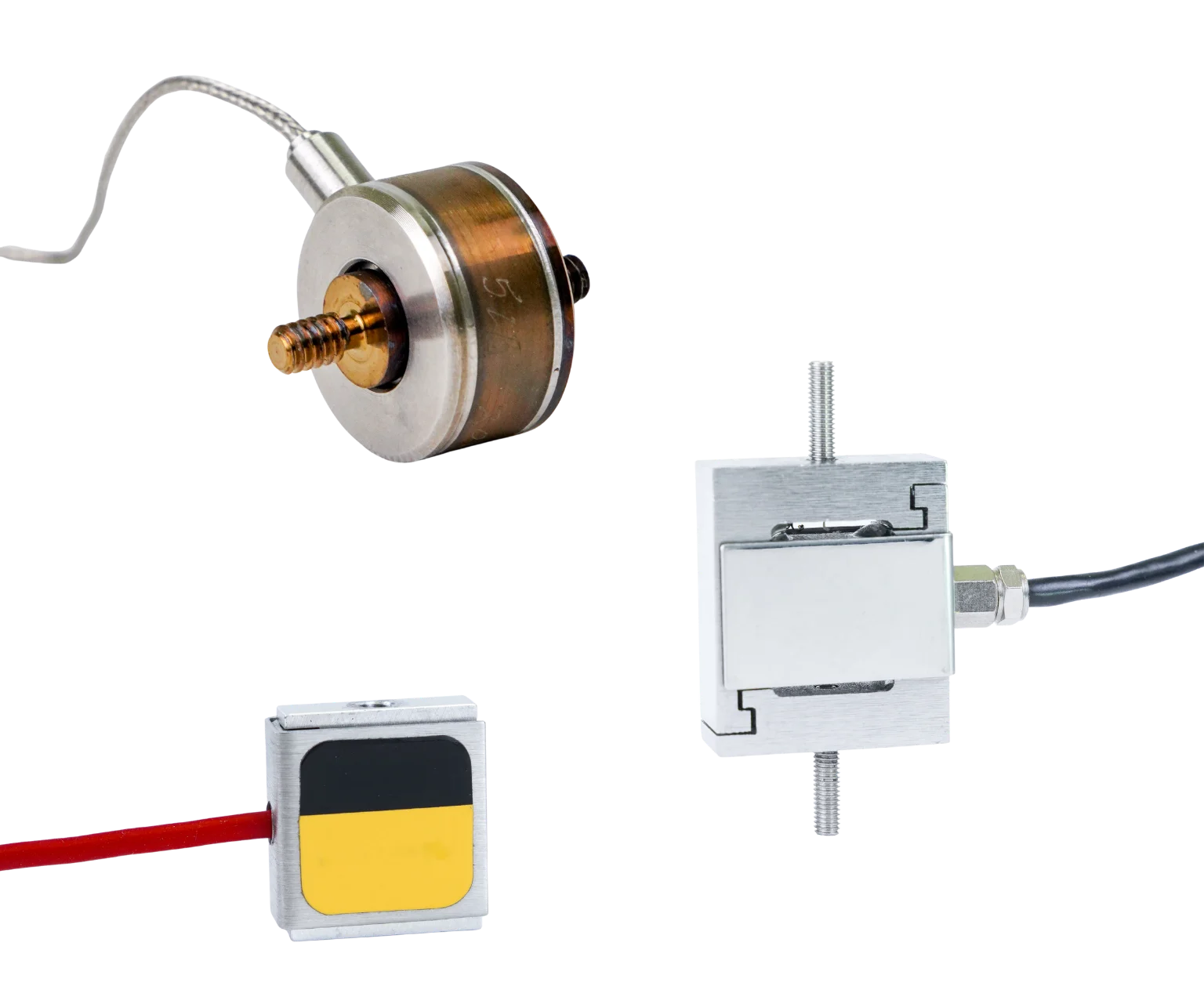 Three load cells used on the BioTester and the UniVert